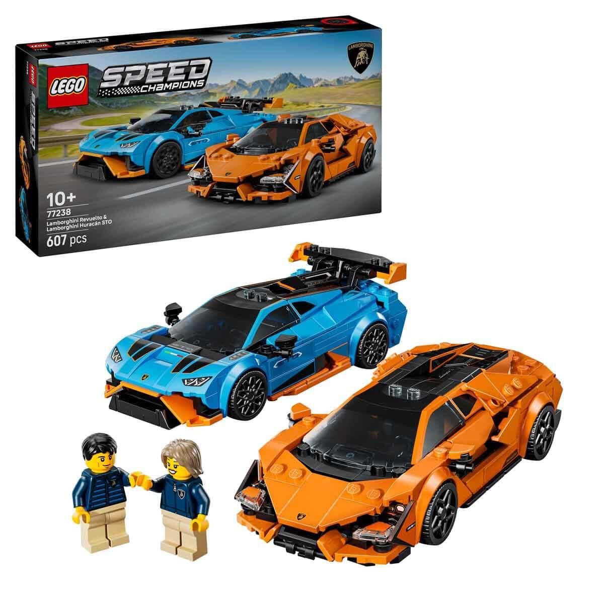 LEGO SPEED CHAMPIONS LAMBORGHINI REVUELTO & HURACÁN STO 77238 Diğer LSR77238