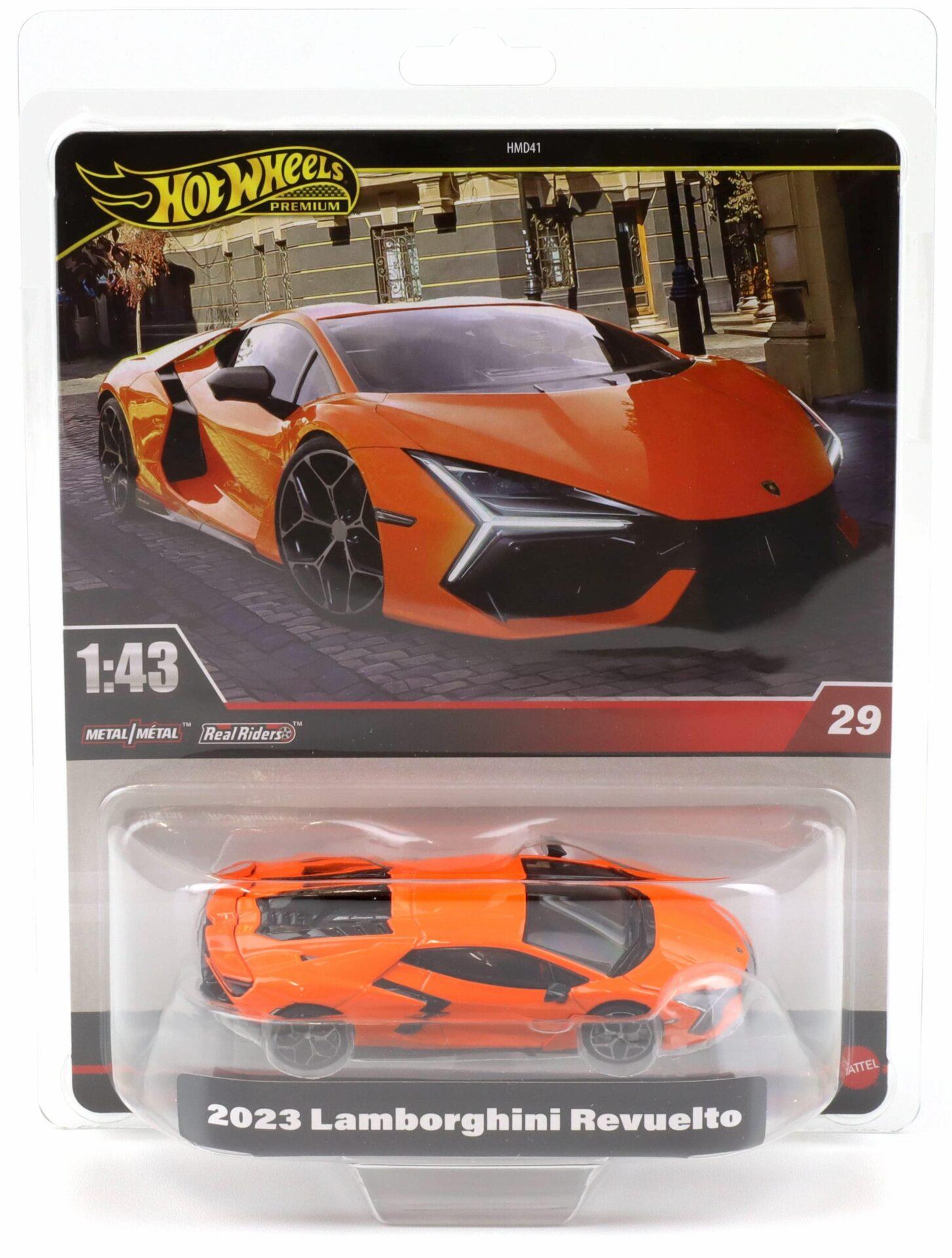HOT WHEELS 1:43 PREMIUM ARABALAR 2023 LAMBORGHINI REVUELTO HMD41-JCN68 Diğer JCN68