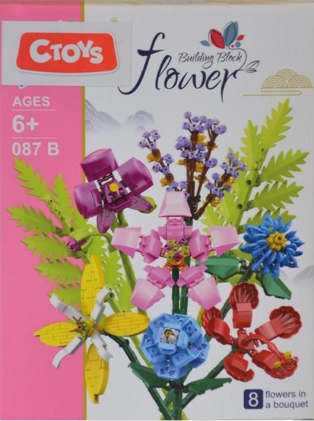 CTOY MINI BLOK FLOWER 087B Diğer CTOY 087B