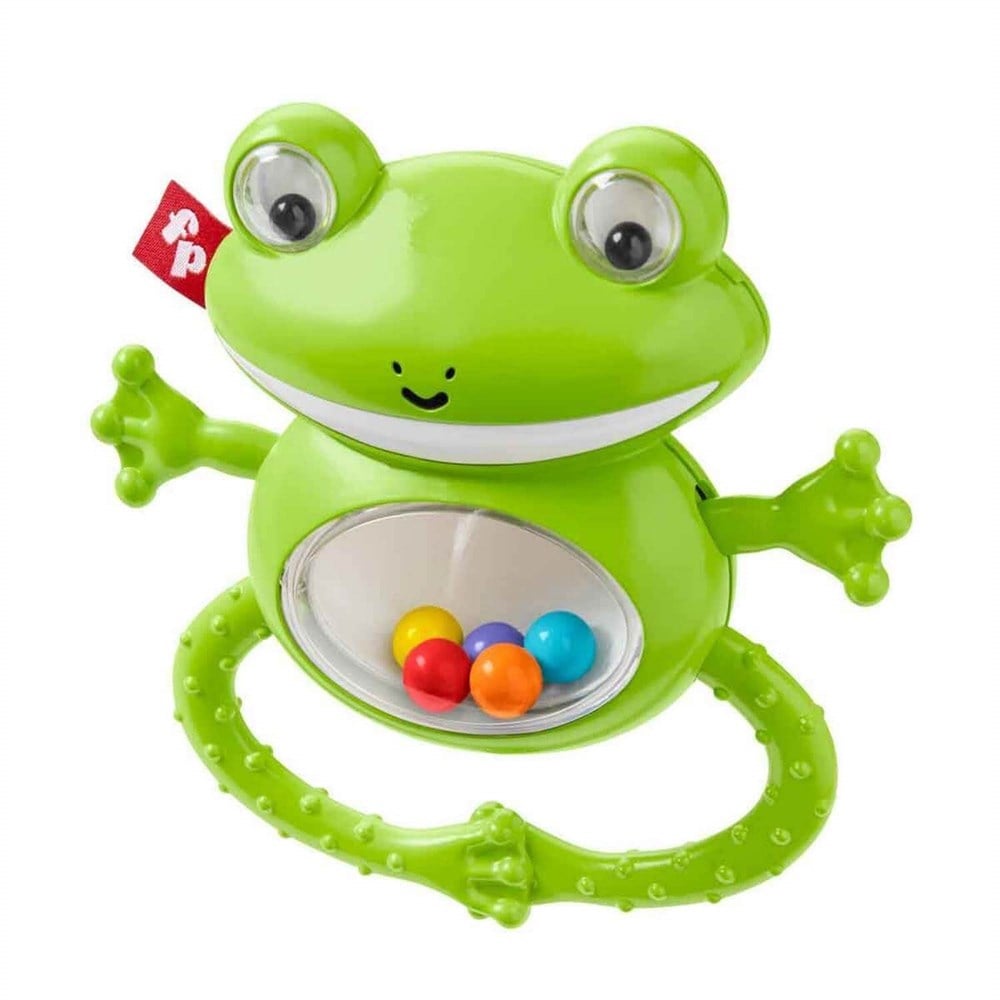 Fisher Price Sevimli Dostlar Dişlik Ve Çıngıraklar Kurbağa Ggf02-Ggf03 Fisher Price GGF03