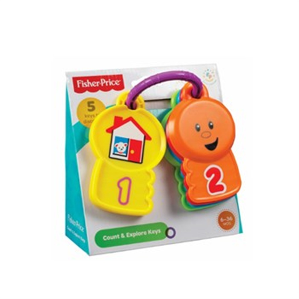 Fisher Price Renkli Anahtar Çıngırak Y4294