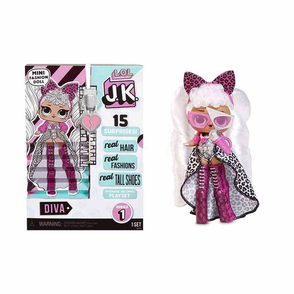 Lol J.K. Mini Fashion Bebekler Dıva Lluf2000 Giochi Preziosi LLUF2000 D