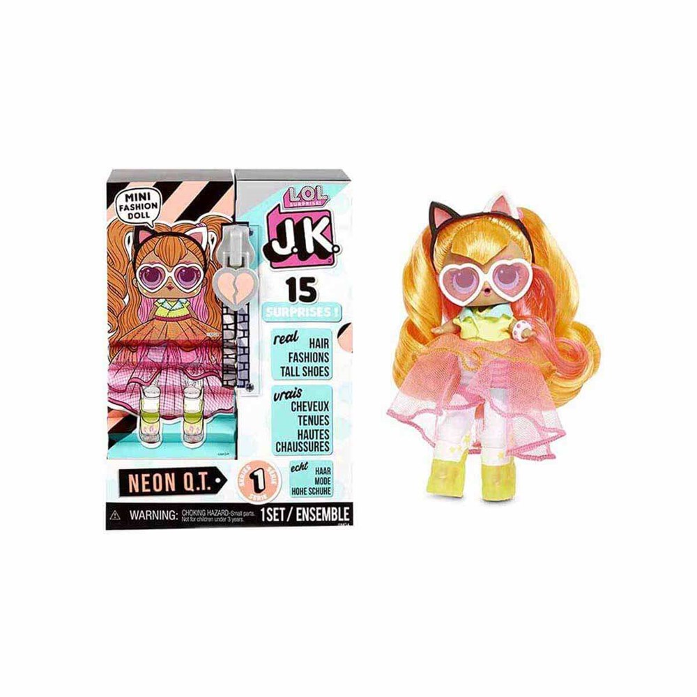 Lol J.K. Mini Fashion Bebekler Neon Q.T. Lluf2000 Giochi Preziosi LLUF2000 N