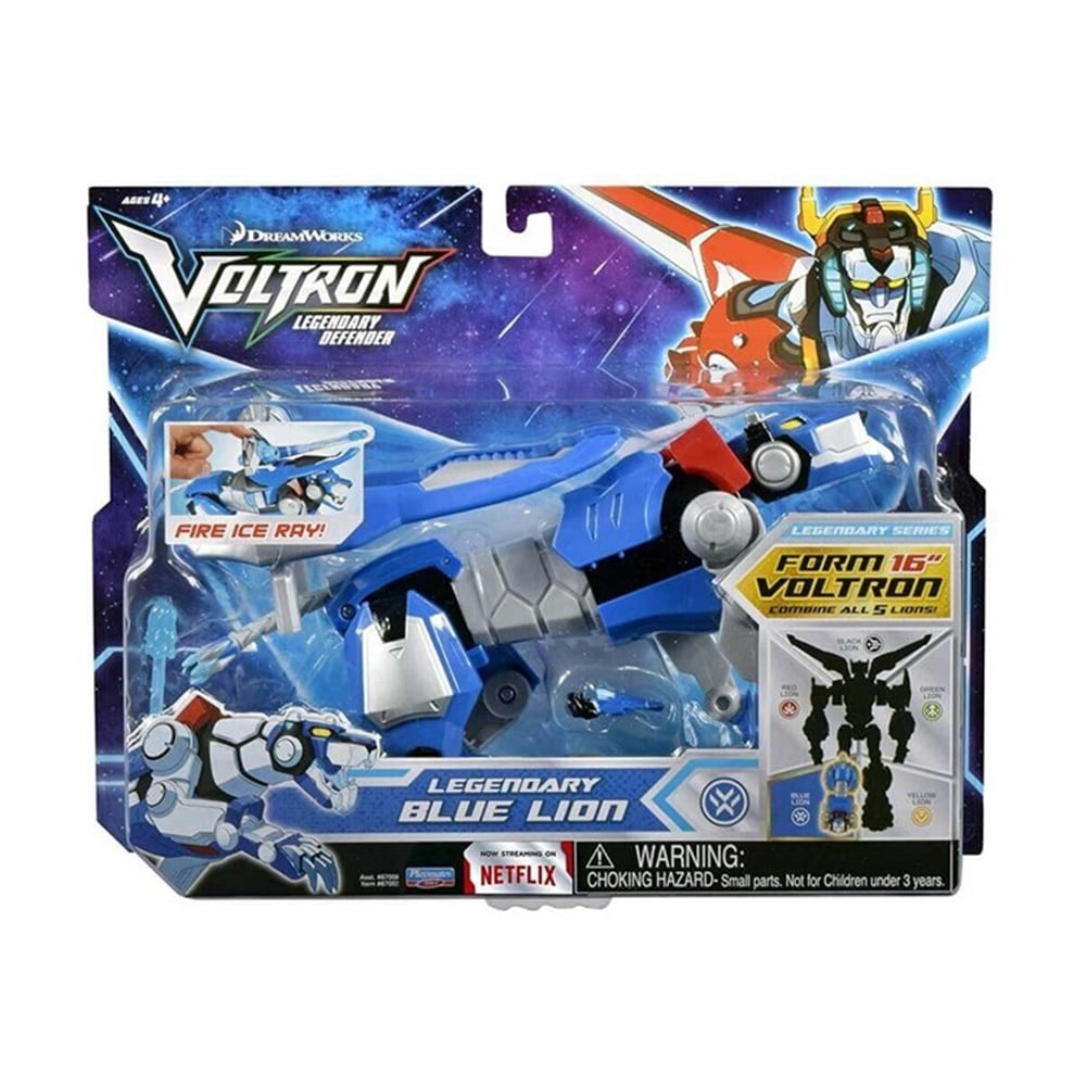 VOLTRON DELUKS AKSYION FIGURLER 67003 LEGENDARY BLUE LION Giochi Preziosi VLA02012