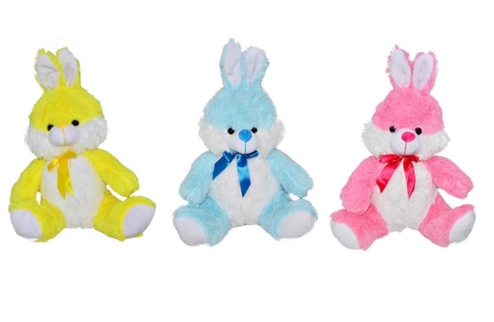 Halley 40 cm Renkli Tavşanlar Halley Oyuncak	 PL78373