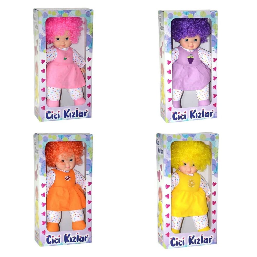 45 CM PELUS CICI KIZLAR Halley Oyuncak PL78701