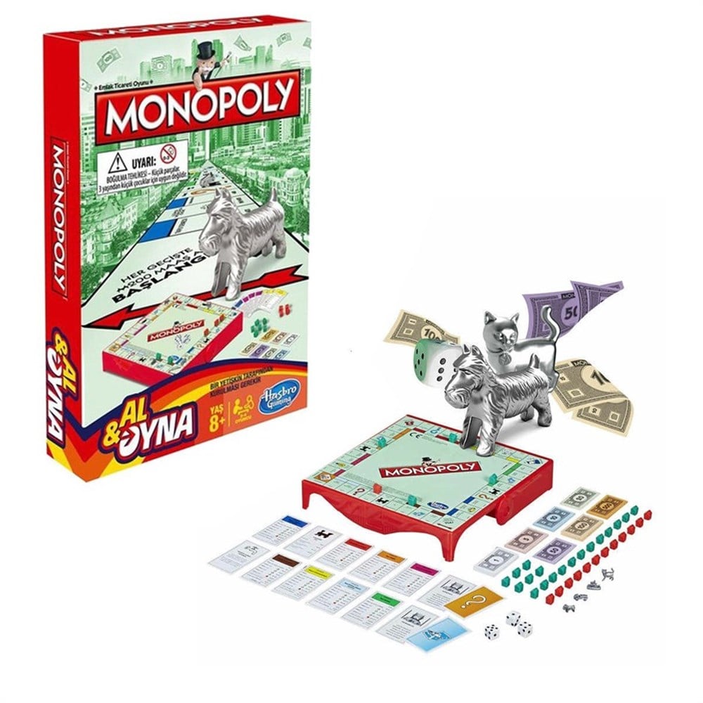 Monopoly Al ve Oyna B1002 Hasbro B1002