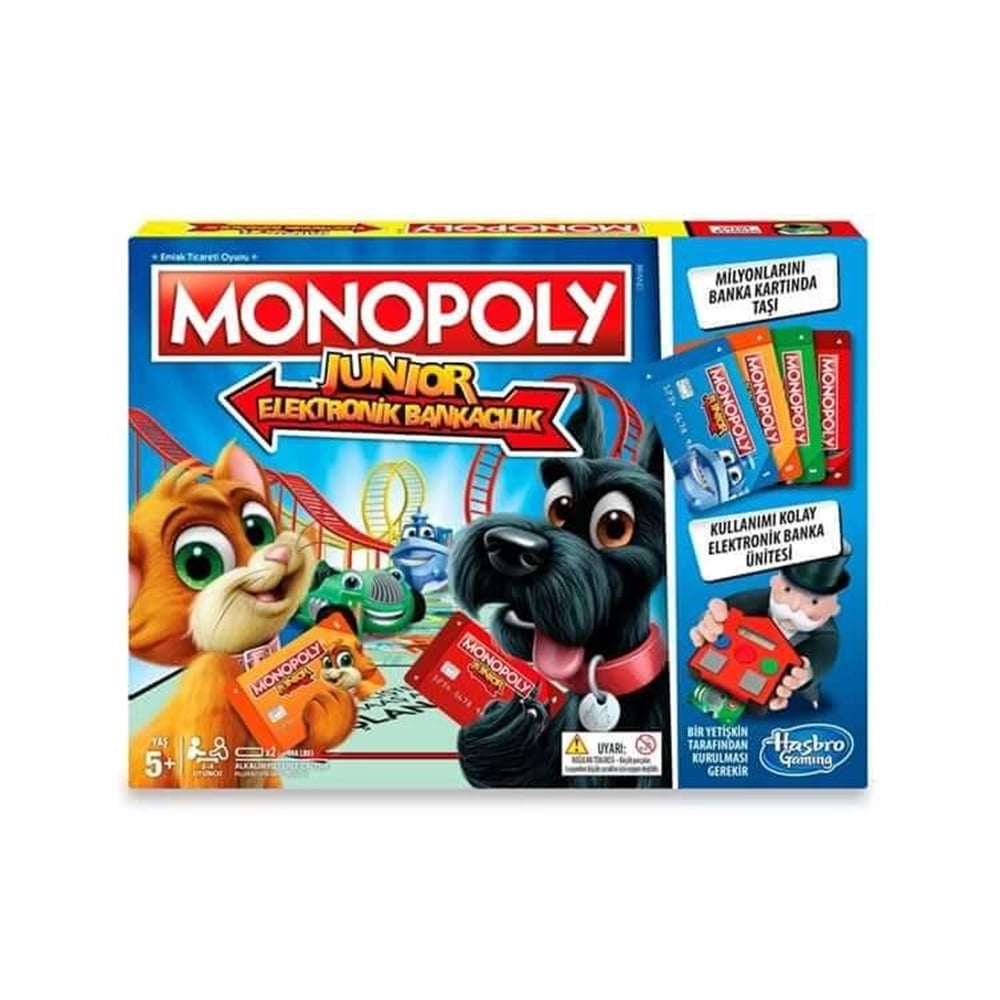Monopoly Junior Elektronik Bankacılık E1842 Hasbro E1842