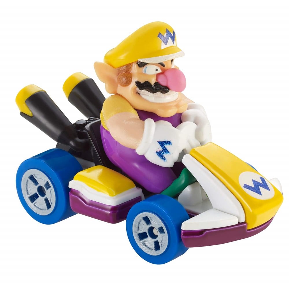 Hot Wheels Mario Kart Karakter Araçlar Wario GBG25-GBG32 Hot Wheels GBG32