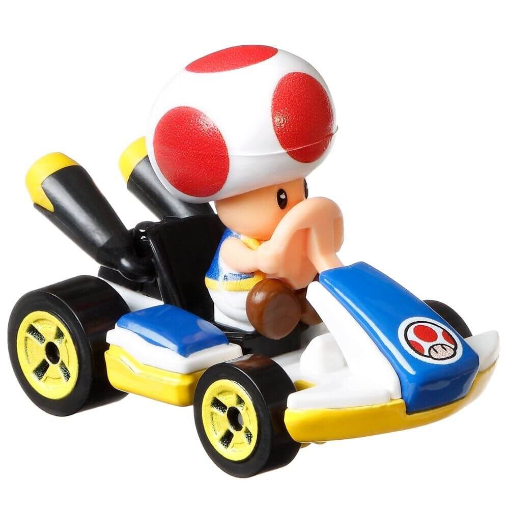 Hot Wheels Mario Kart Karakter Araçlar Toad GBG25-GHJ63 Hot Wheels GHJ63