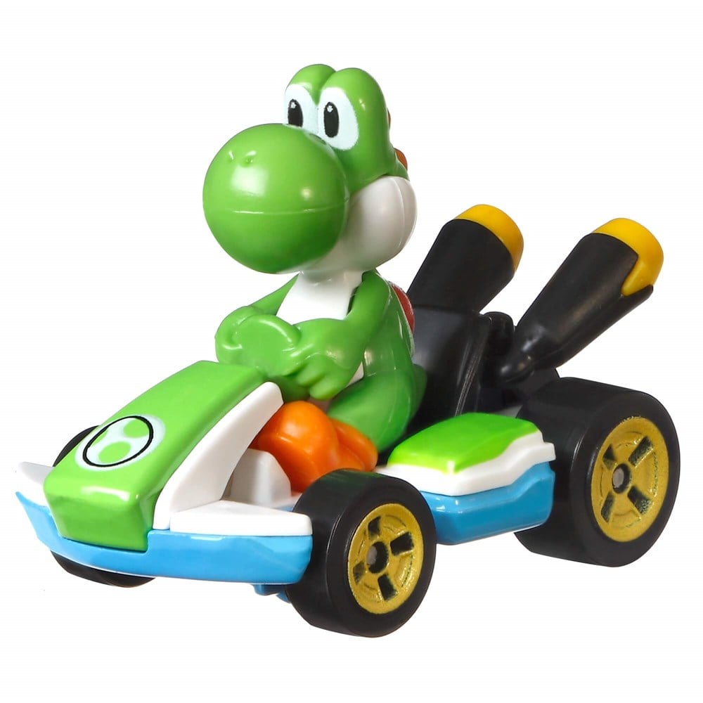 Hot Wheels Mario Kart Karakter Araçlar Yoshi Mach GBG25-GLP39 Hot Wheels GLP39