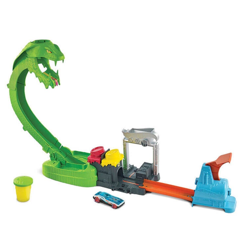 Hot Wheels Zehirli Yılanla Çarpışma Oyun Seti GTT93 Hot Wheels GTT93