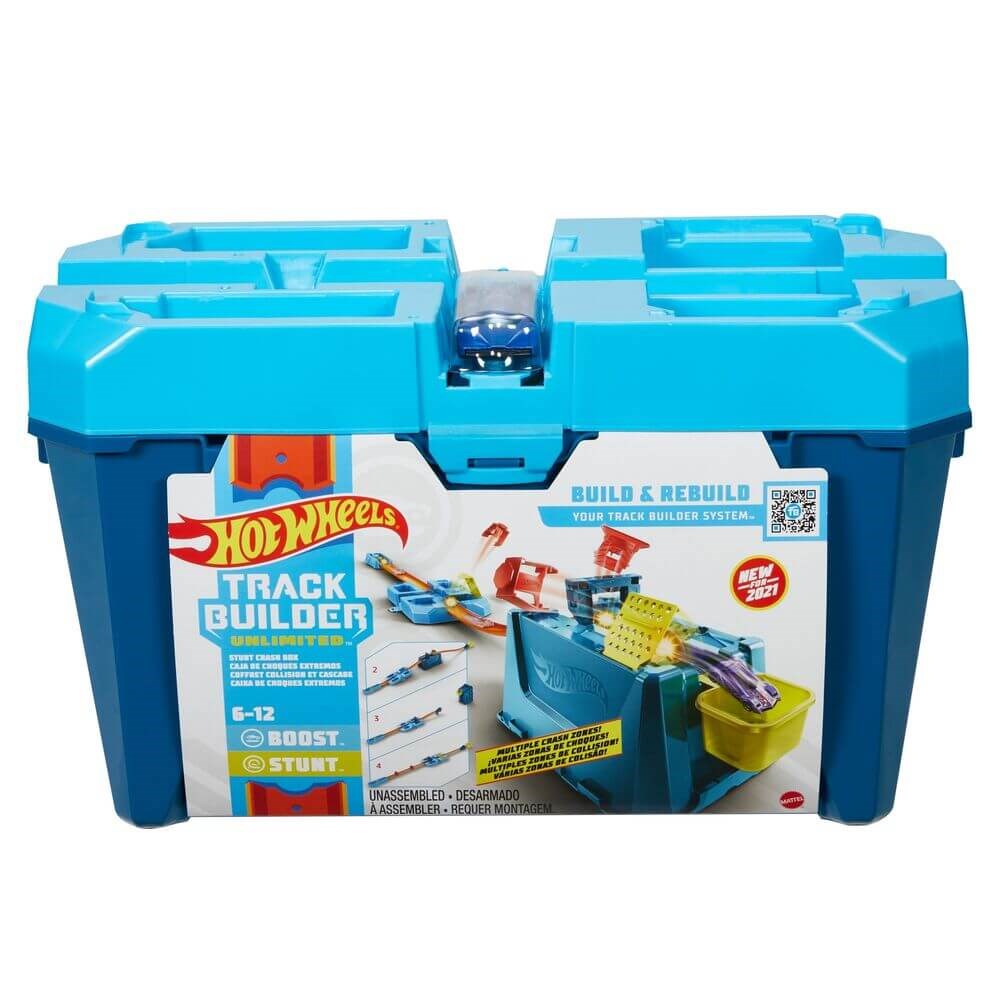 HOT WHEELS TRACK BUILDER UZMAN SERI CARPISMA SETI FLK89-GVG09 Hot Wheels GVG09