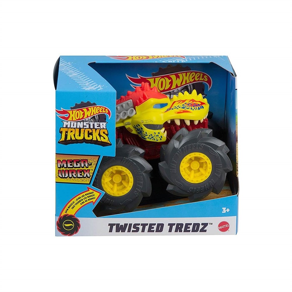 Hot Wheels Monster Trucks 1:43 Çek Bırak Arabalar GVK37-GVK44 Hot Wheels GVK44