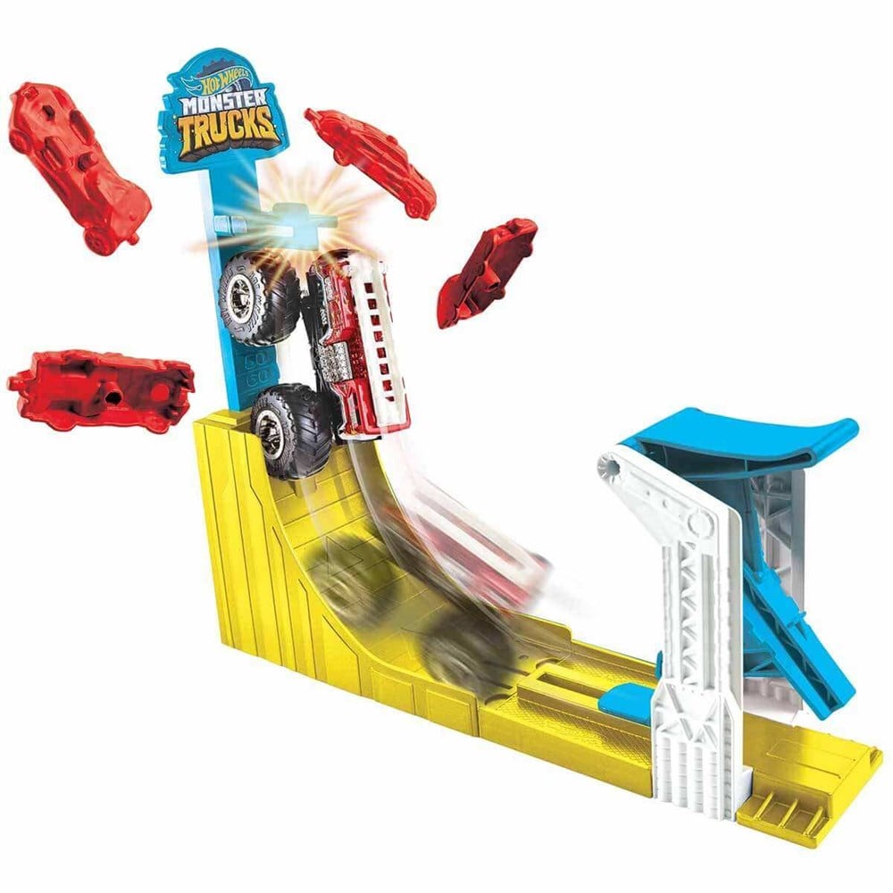 Hot Wheels Monster Trucks Gökyüzü Sıçrayışı Oyun Seti GYC81 Hot Wheels GYC81