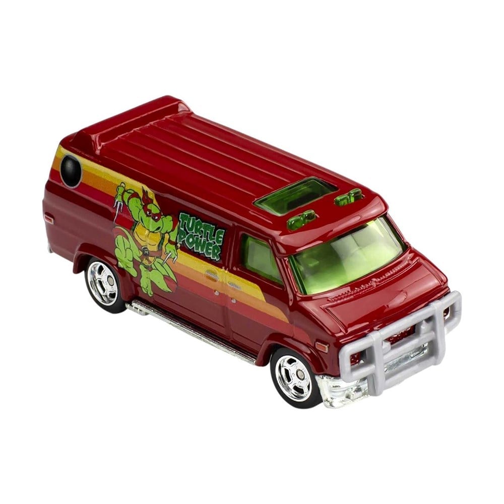 Hot Wheels Ninja Turtles Premium Arabalar Custom GMC Panel Van DLB45-HCN90 Hot Wheels HCN90