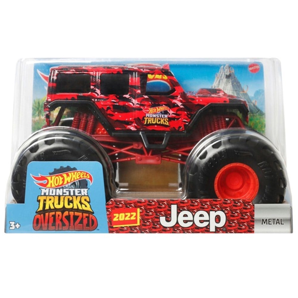 Hot Wheels Monster Trucks 1:24 Arabalar FYJ83-HDL01 Hot Wheels HDL01