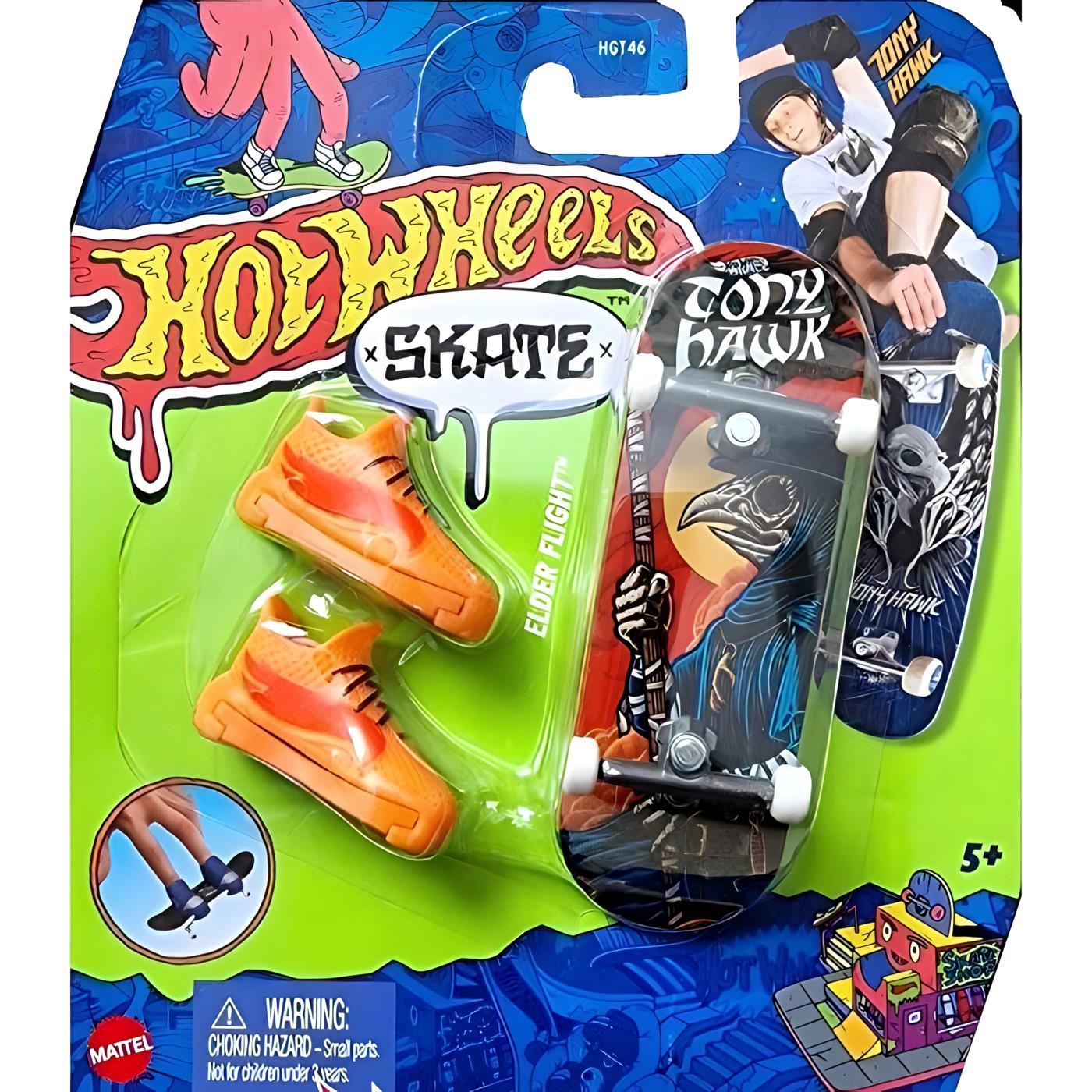 Hot Wheels Skate Parmak Kaykay ve Ayakkabı Paketleri HNG28 Hot Wheels HNG28