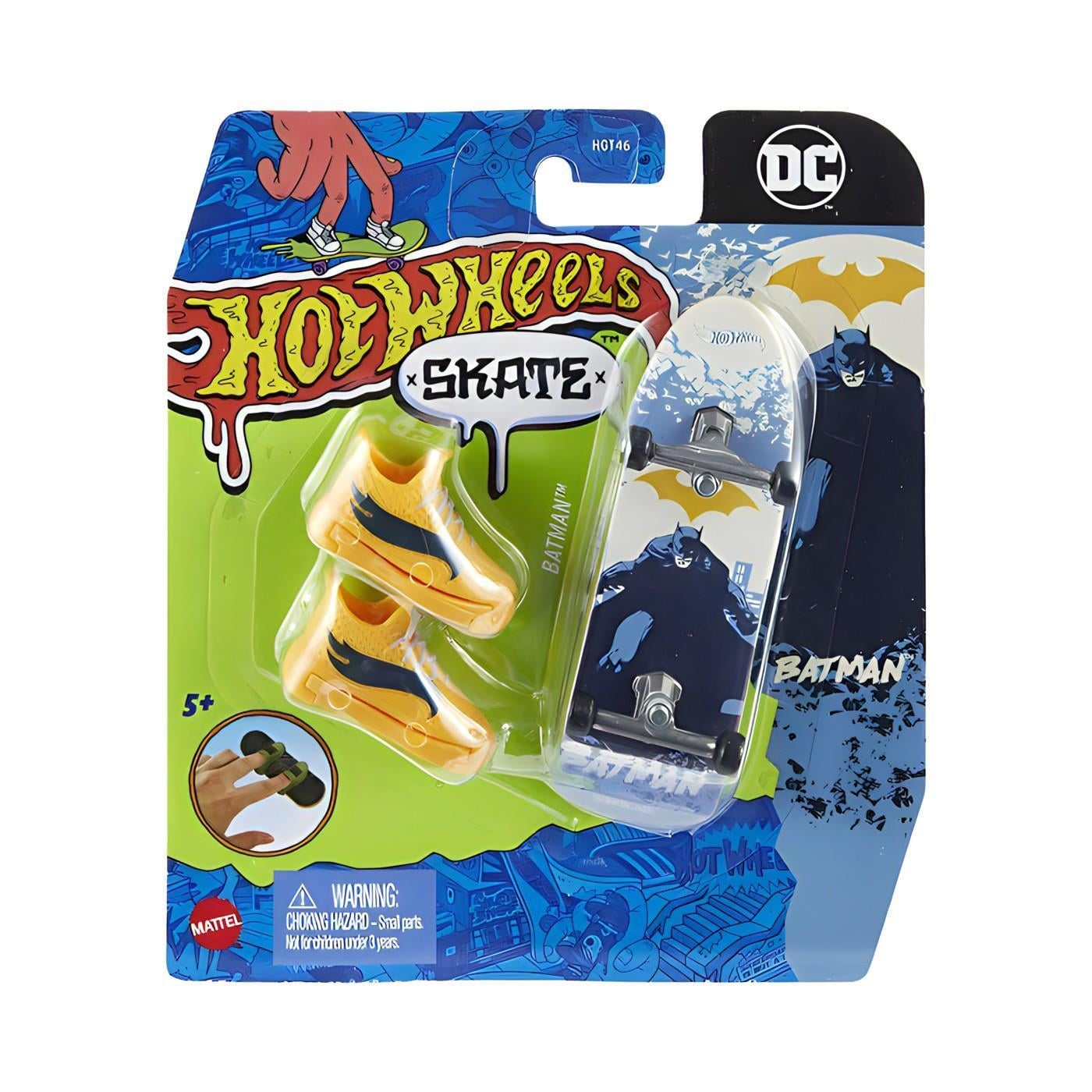 Hot Wheels Skate Parmak Kaykay ve Ayakkabı Paketleri HNG37 Hot Wheels HNG37