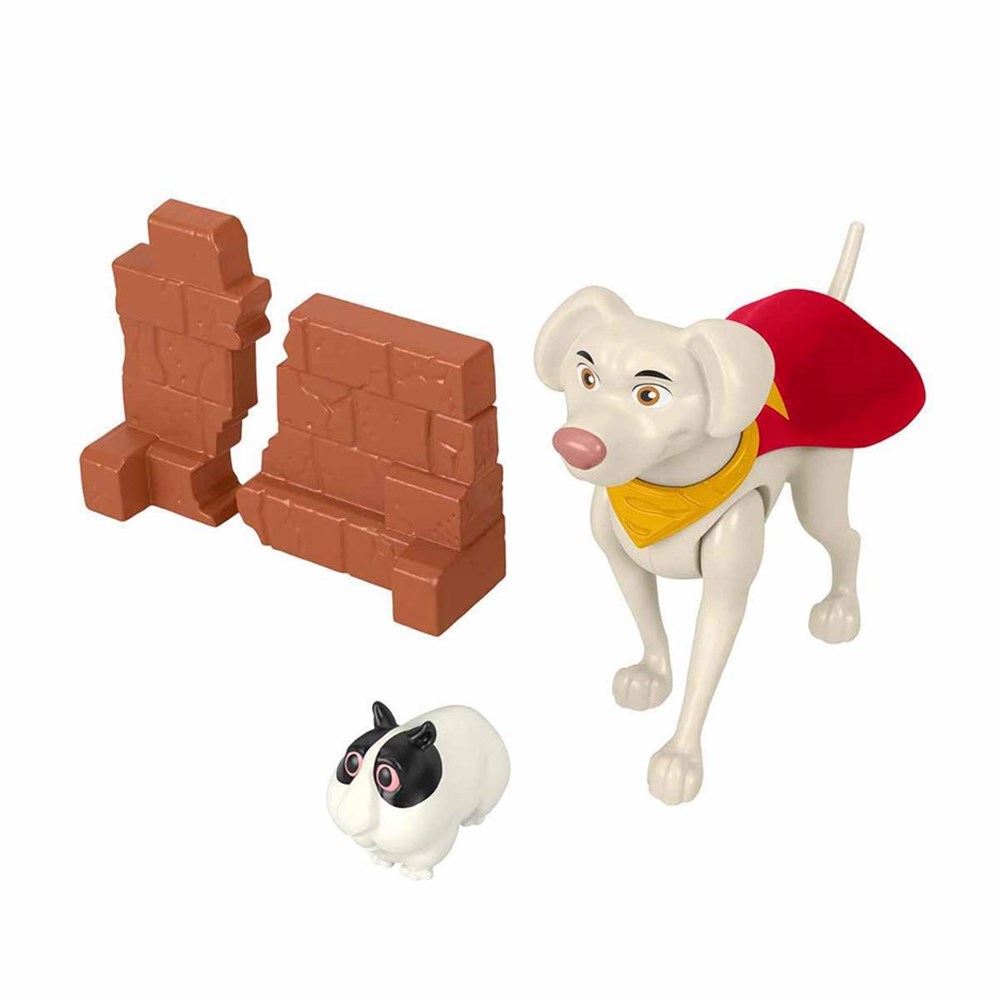 Imaginext DC League of Super Pets Aksiyon Figürleri HGL08 - HGL12 Imaginext HGL12