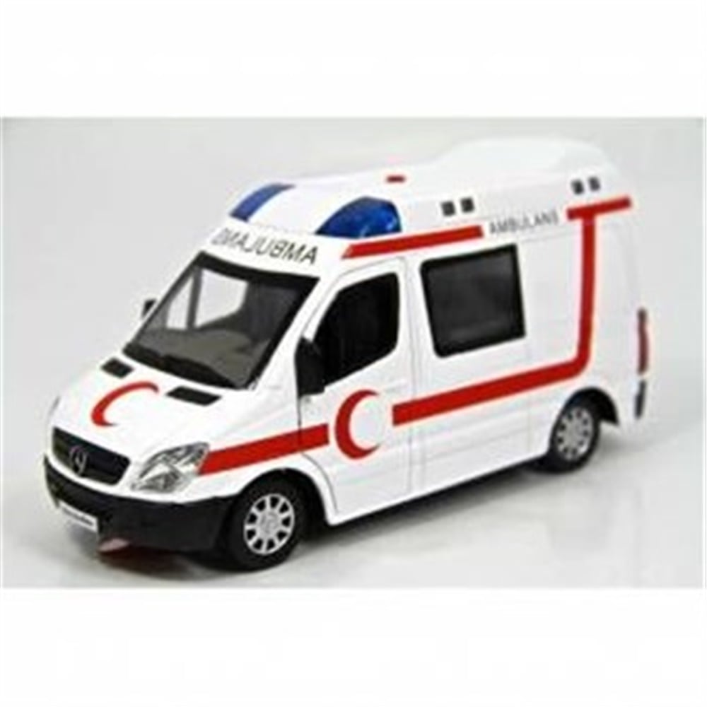 Çek Bırak Işıklı Sesli 1:32 Ambulans
