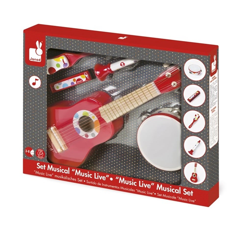 Janod Confetti Music Live Musical Set