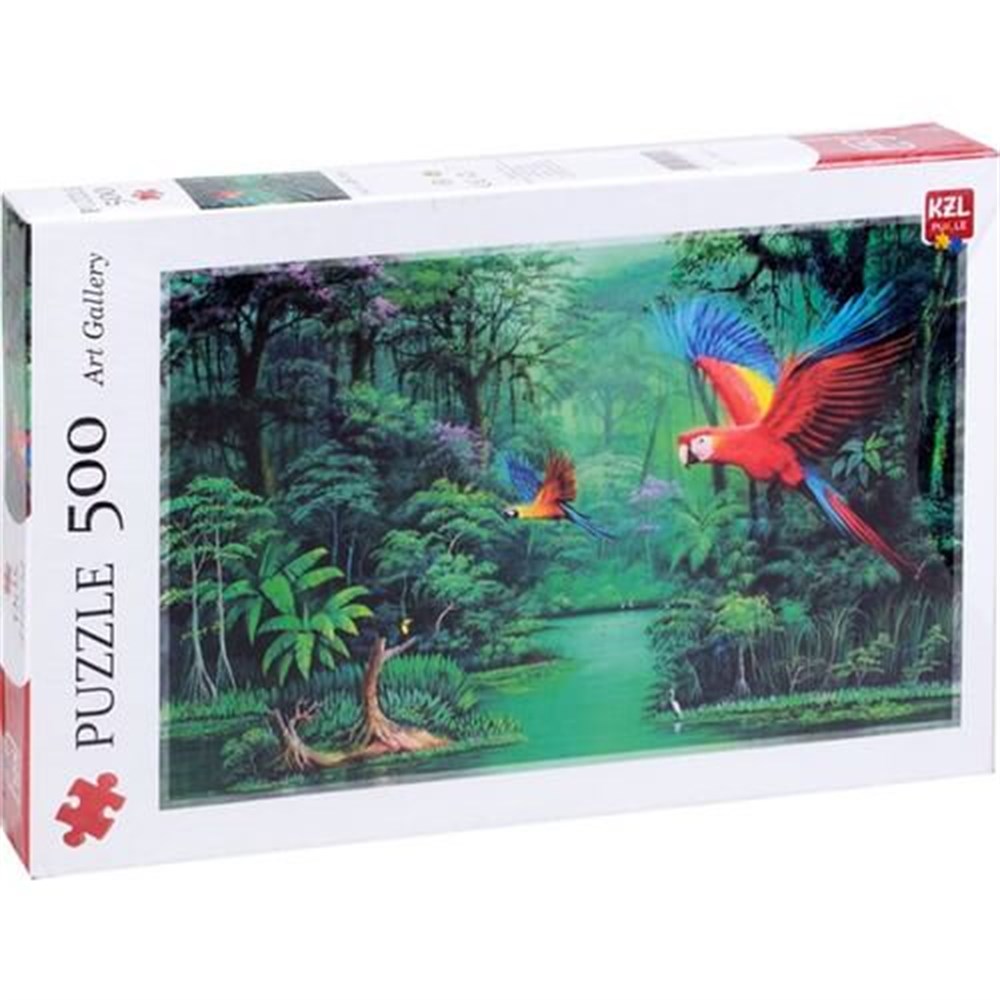 500 Parça Puzzle Papağanlar Kızılkaya KZL 164 6