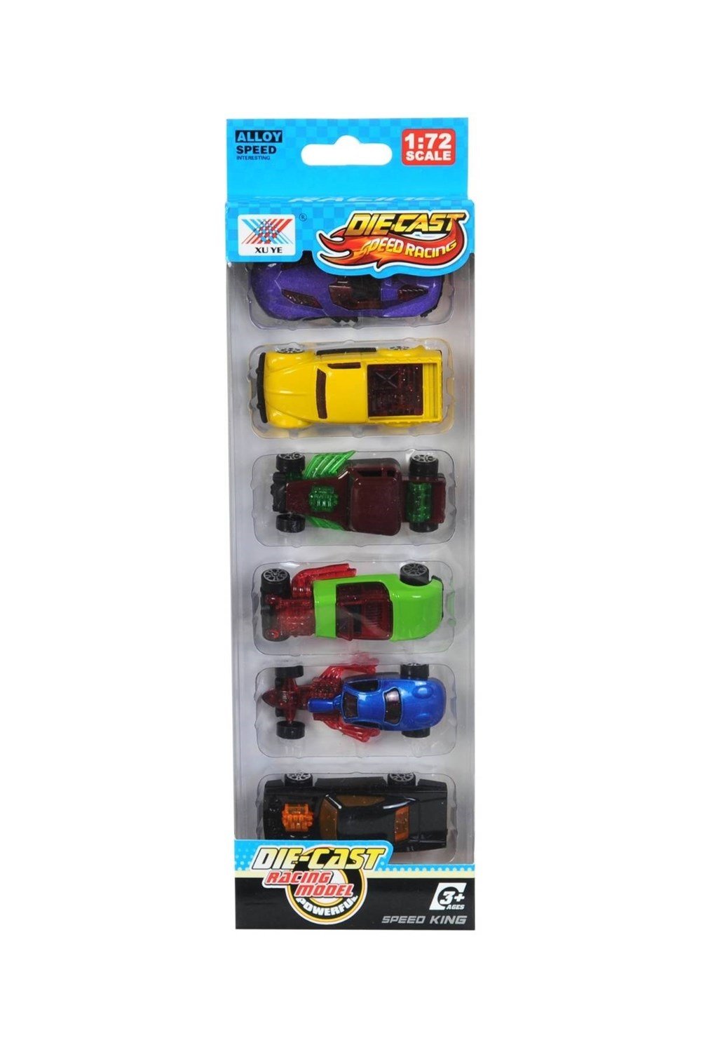 Kutuda K101A33 6'lı Die Cast Model Araçlar Kızılkaya KZL K101A33