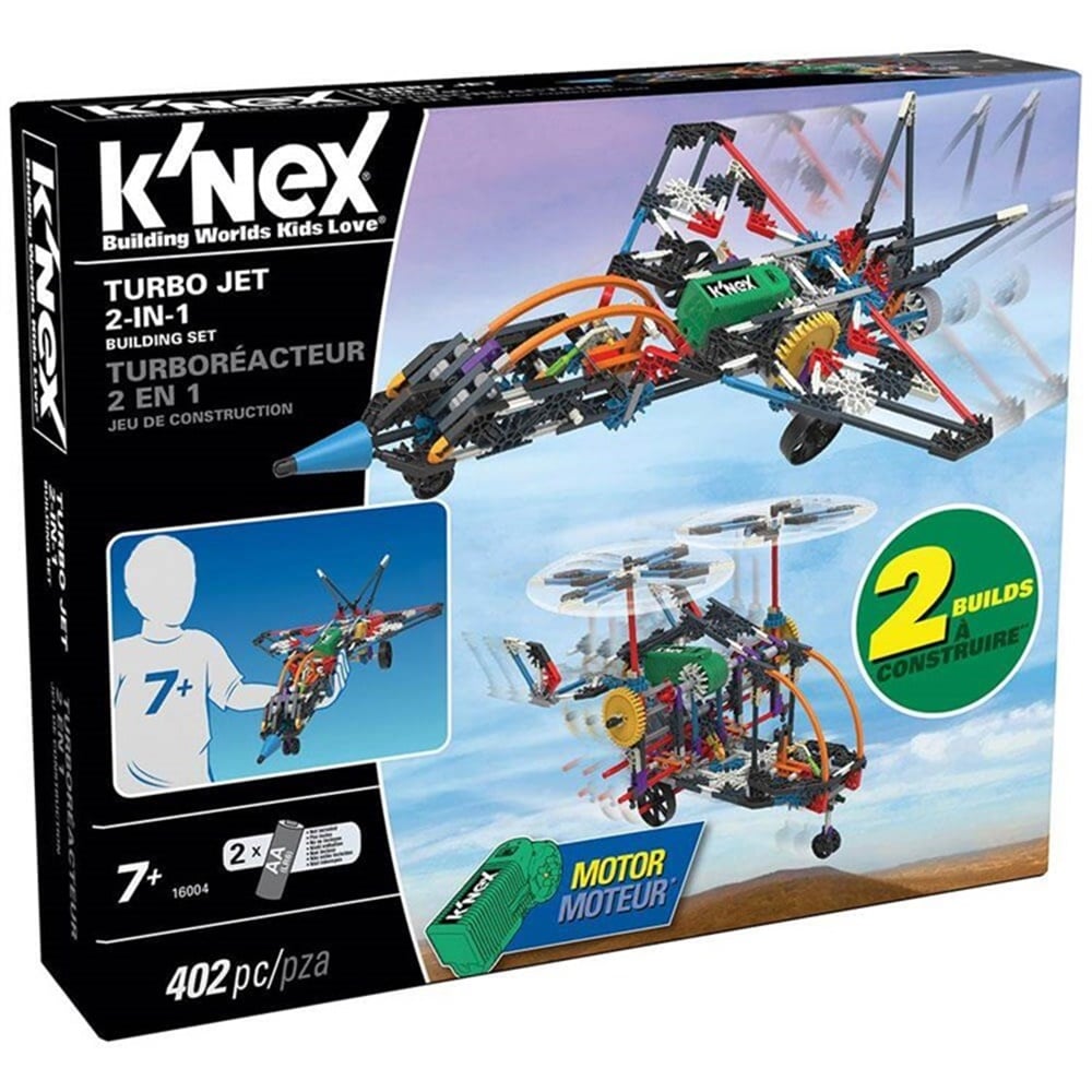 K’Nex Turbo Jet 2 Model (Motorlu) Building Set Knex 16004