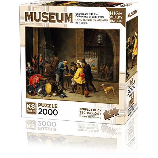 Puzzle 2000 Guardroom With The Deliveranca Of Saint Peter KS Games 22518