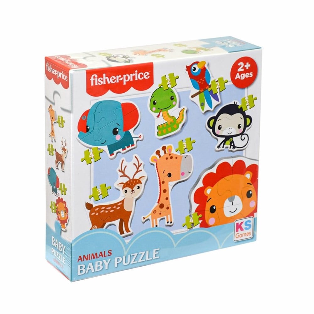 Fisher Price Baby Puzzle Animals 13413 KS Games FP 13413