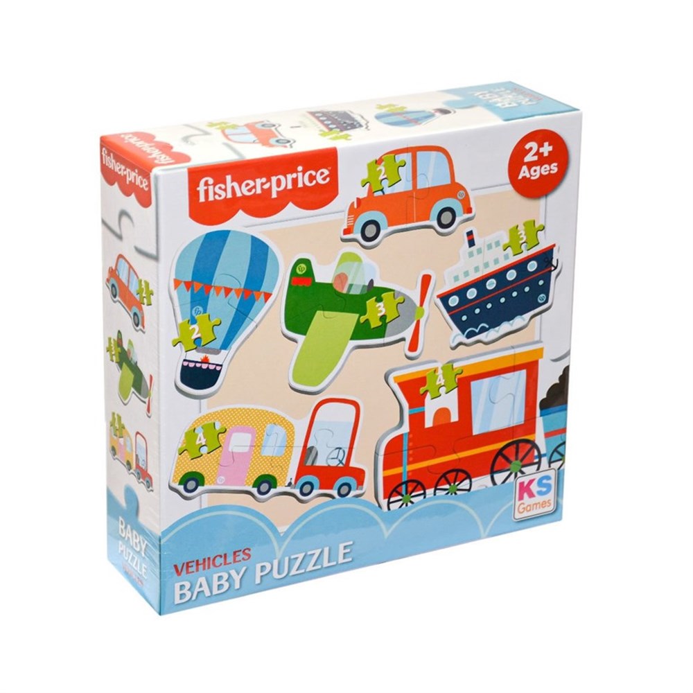 Fisher Price Baby Puzzle Vehicles 13415  KS Games FP 13415