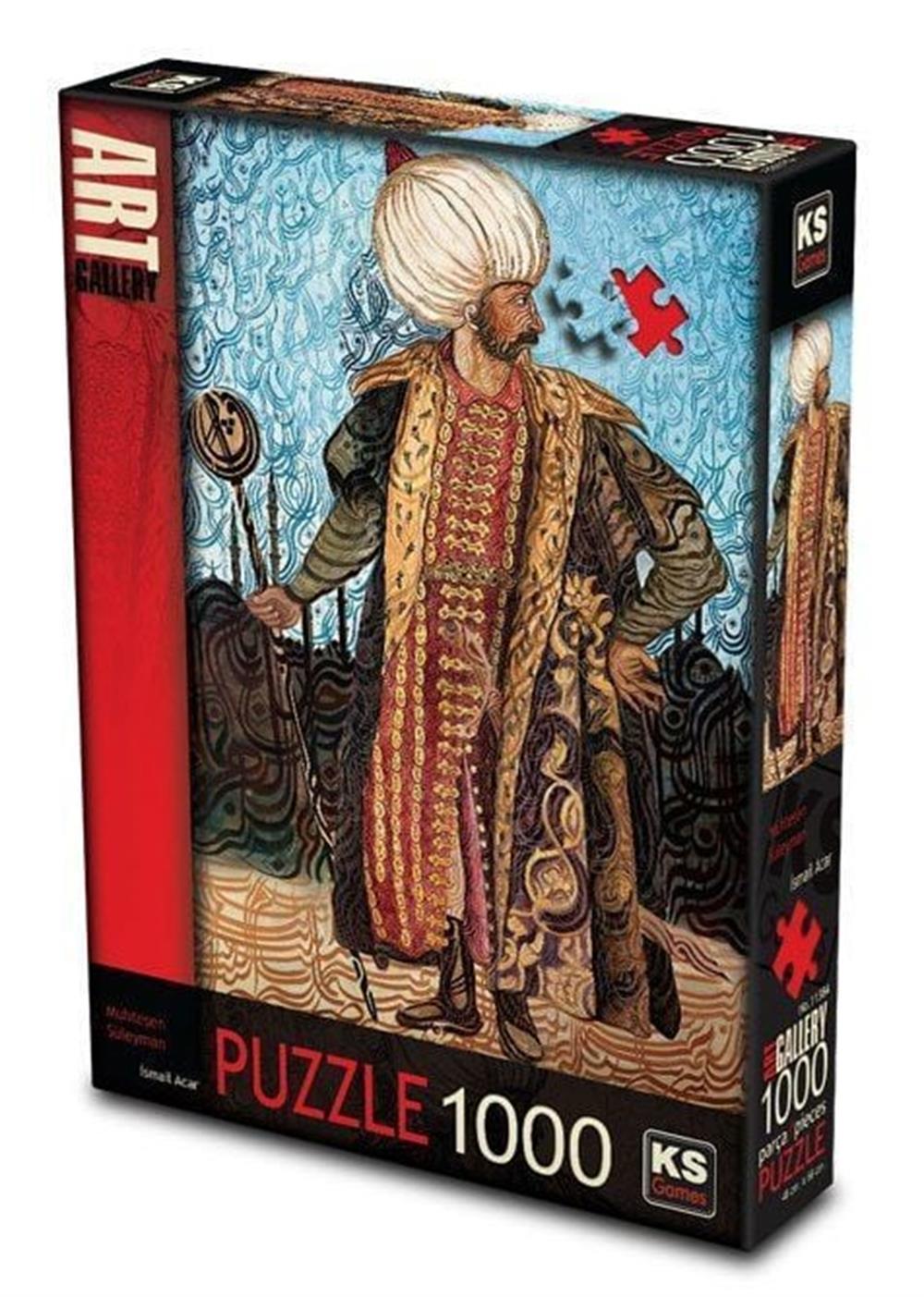 Ks Puzzle 1000 Parça Muhteşem Süleyman 11384 KS Games KS 11384
