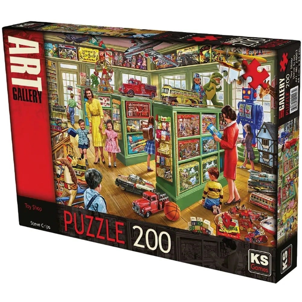 Ks Puzzle Toy Shop 200 Parça 24003 KS Games KS 24003