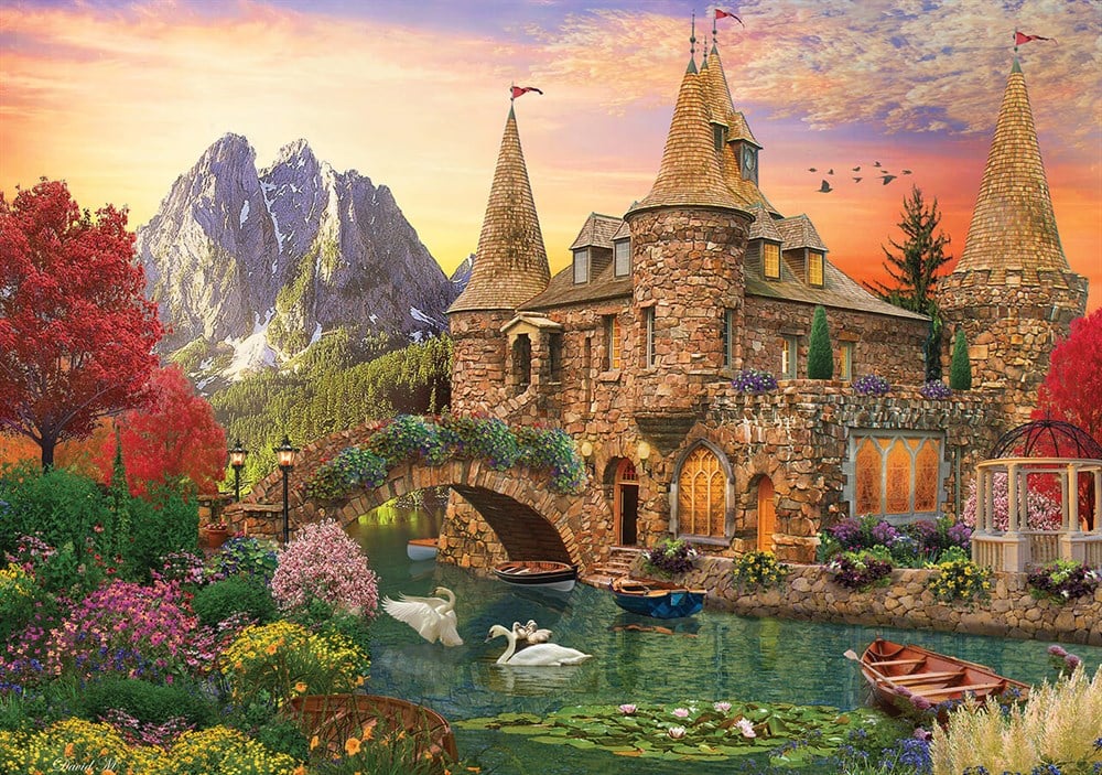 KS 1000 Parça Puzzle Castle Land KS Puzzle KS 20568