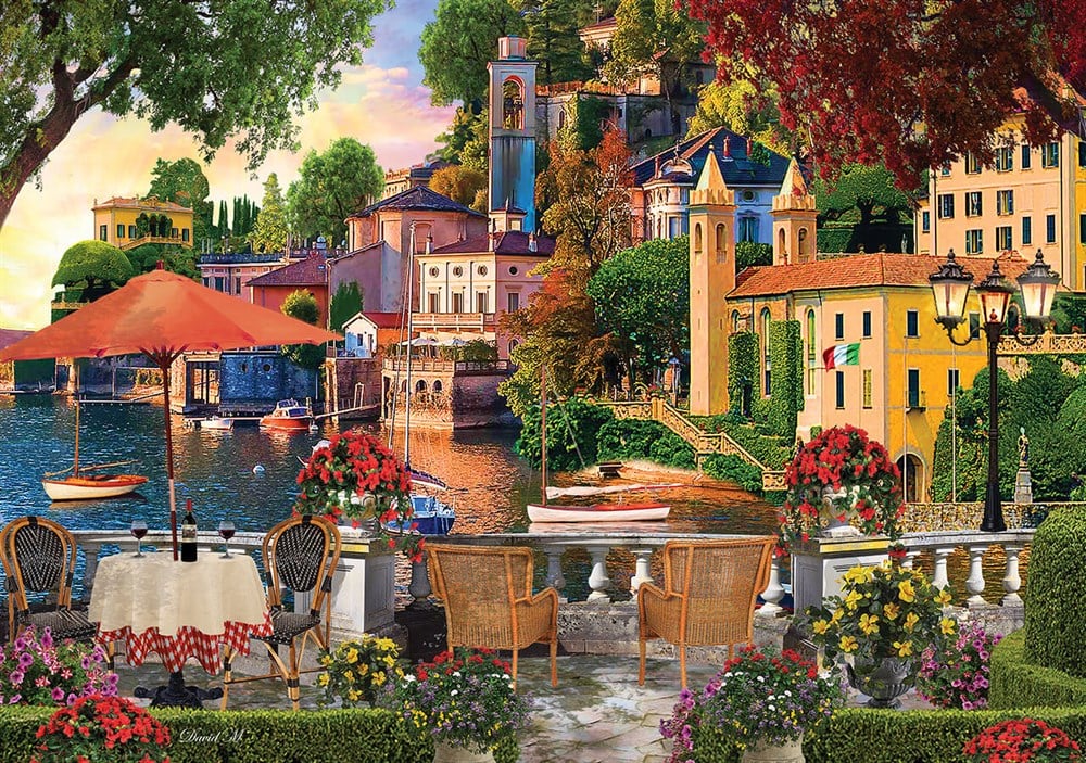 KS 1000 Parça Puzzle Italian Coast KS Puzzle KS 20570