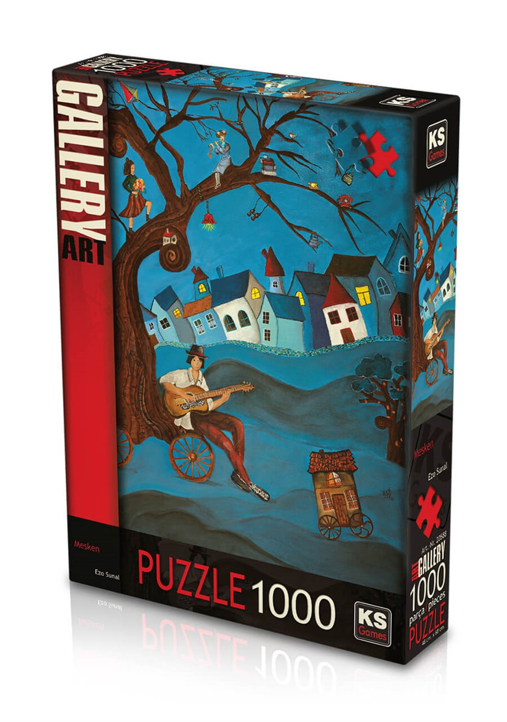 Ks Puzzle Mesken 1000 Parça Puzzle KS Puzzle KS 20588