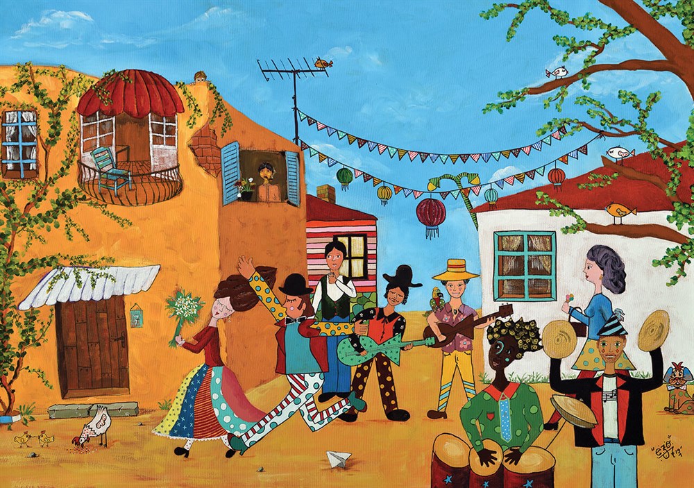 KS 1000 Parça Puzzle Pueblo KS Puzzle KS 20589