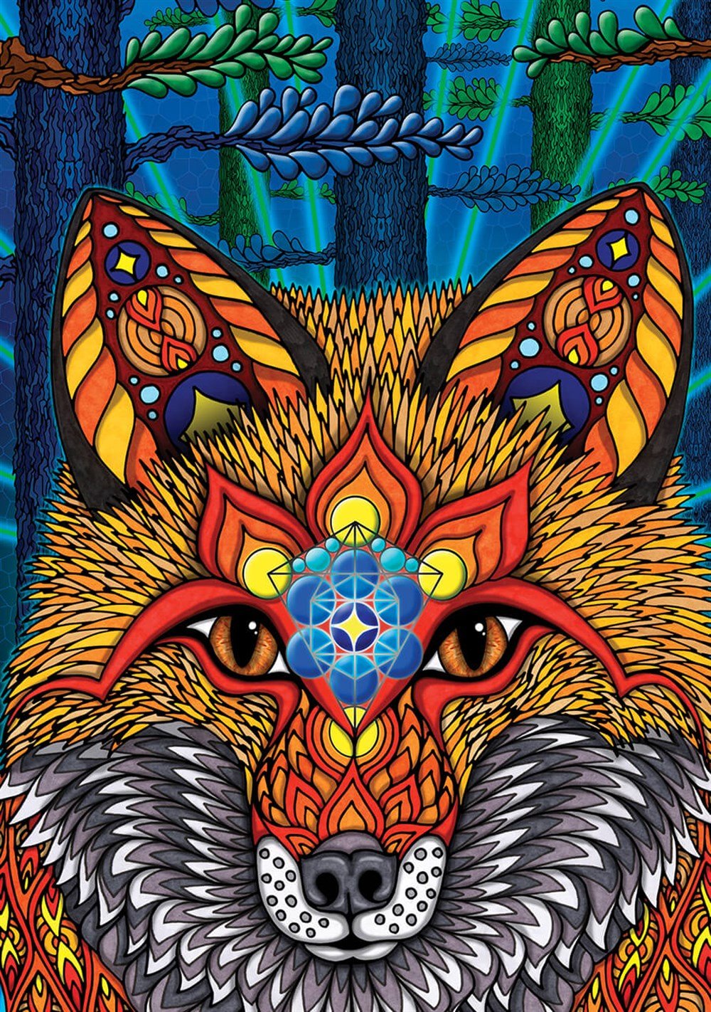 KS 1500 Parça Puzzle Electric Forest KS Puzzle KS 22005