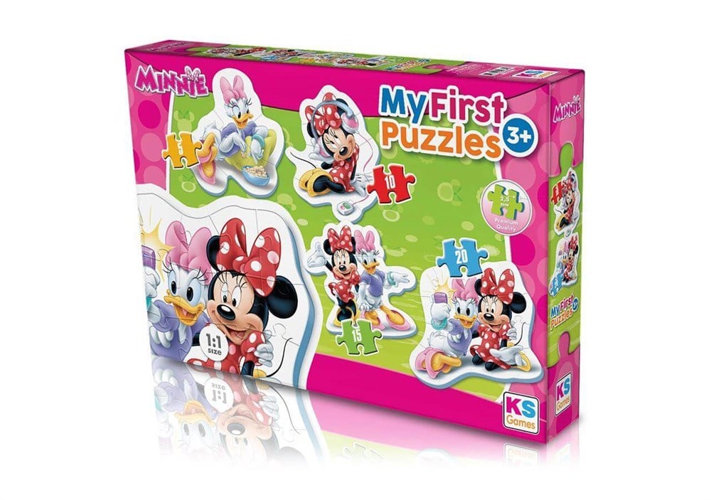 Minnie My First Puzzle 4 in 1 KS Puzzle MIN 10304