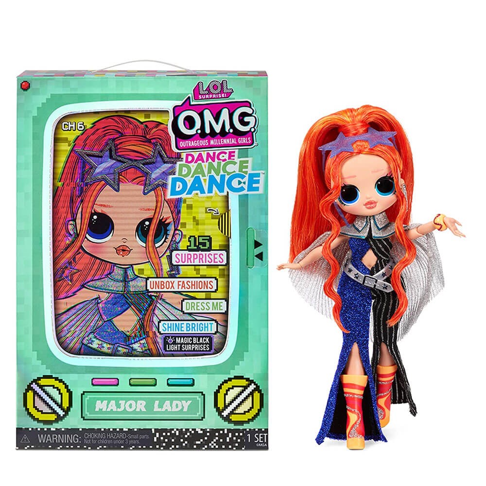 L.O.L. Surprise OMG Dans Çok Gizli Bebekler Major Lady 117841EUC L.O.L 117841 ML