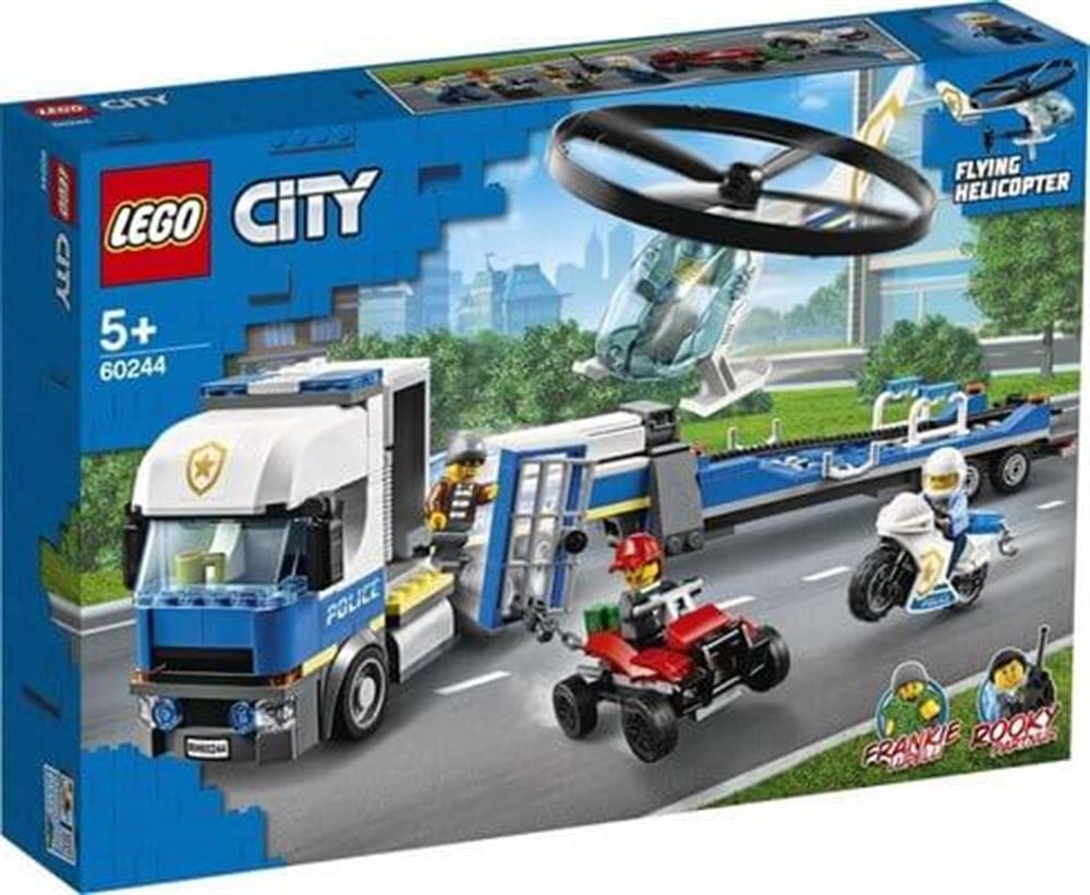 Lego City Polıce Polıs Helıkopterı Nakliyesi 60244 Lego 60244