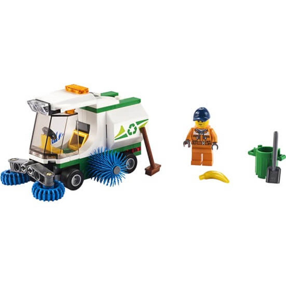 Lego City Great Vehicles Sokak Süpürme Aracı 60249 Lego 60249