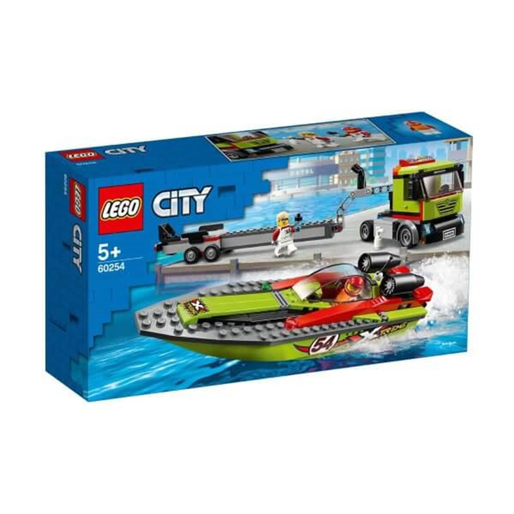 Lego City Great Vehicles Yarış Teknesi Taşıyıcı 60254 Lego 60254