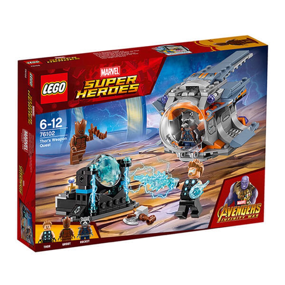 Lego Marvel Super Heroes Thor'un Silah Arayışı 76102 Lego 76102