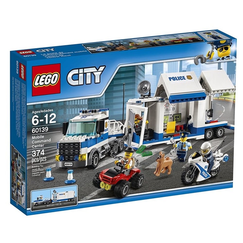 Lego City Mobil Kumanda Merkezi L60139 
