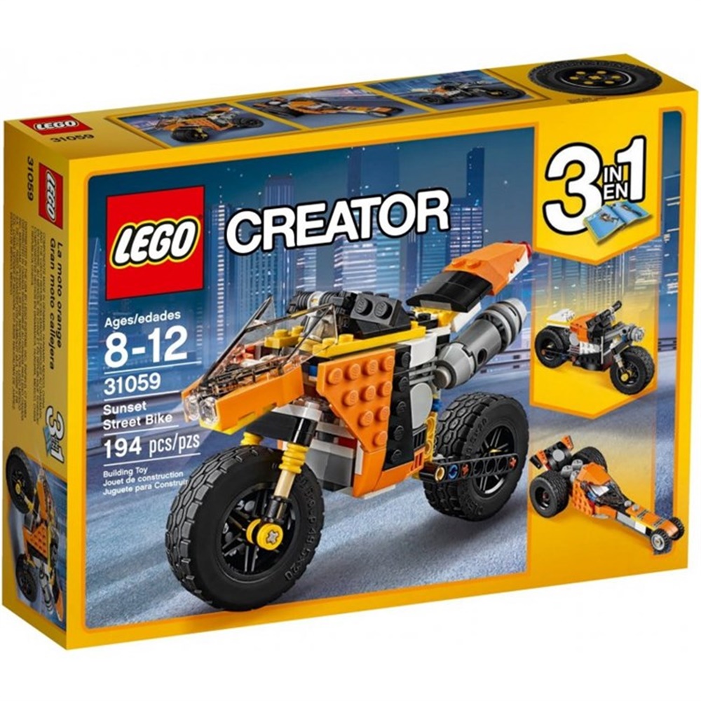LEGO Creator Günbatımı Sokak Motosikleti 31059
