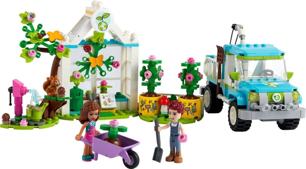 LEGO Friends Ağaç Dikme Aracı 41707 Lego LGF41707