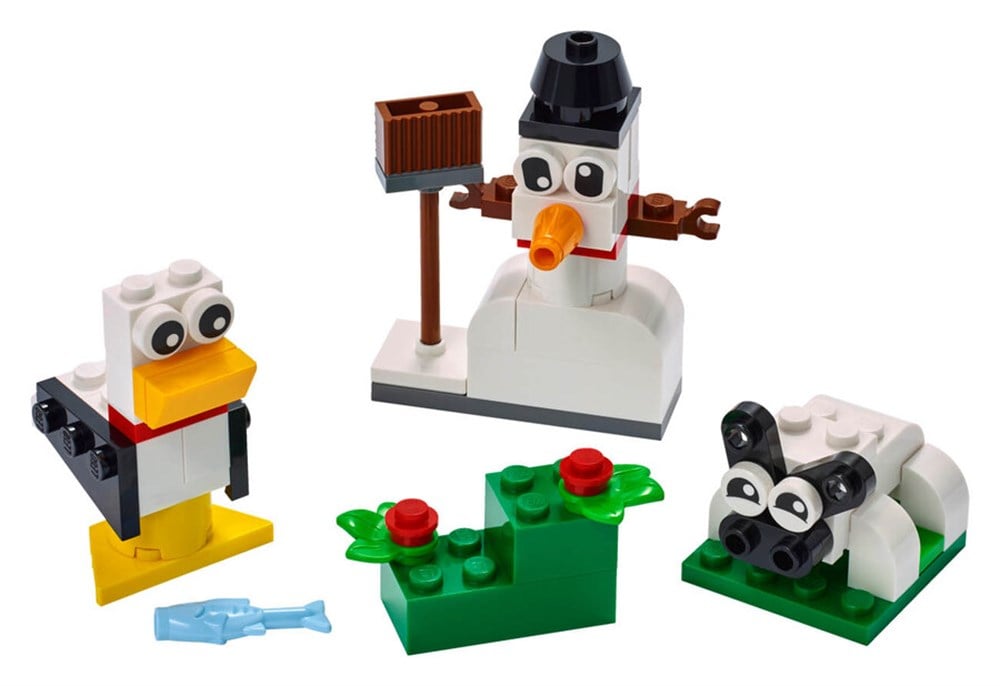 LEGO Classic Yaratıcı Beyaz Yapım Parçaları 11012 Lego LMC11012