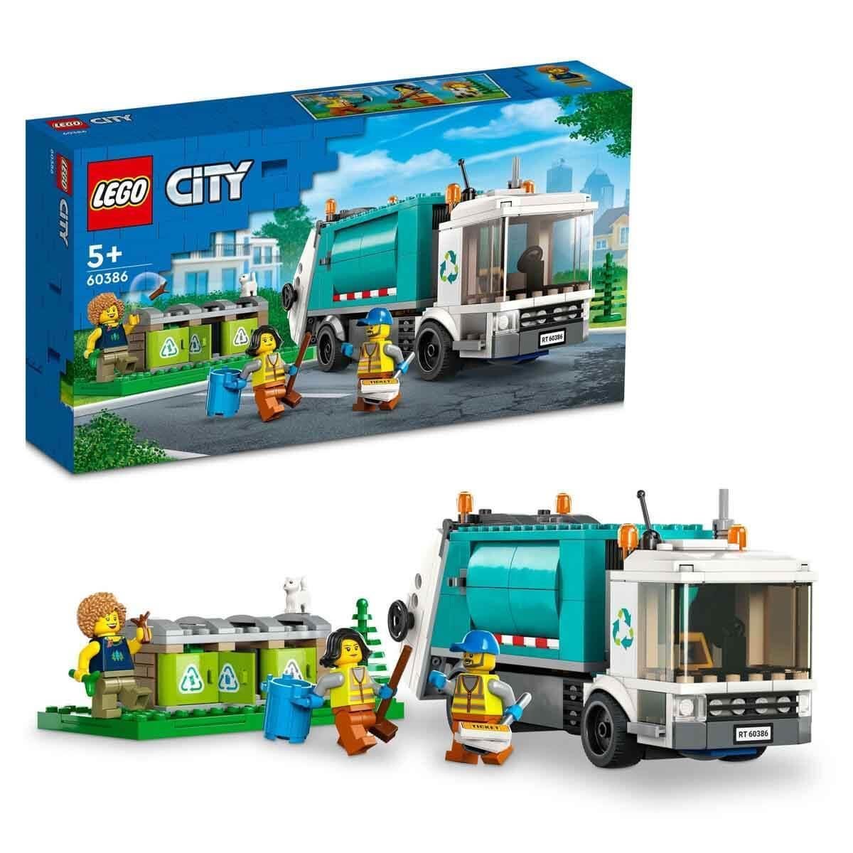 Lego City Geri Dönüşüm Kamyonu 60386 Lego LSC60386